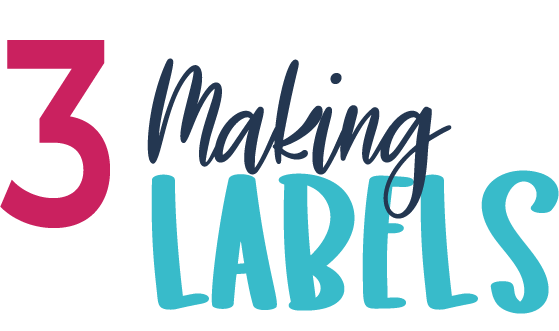 Making labels