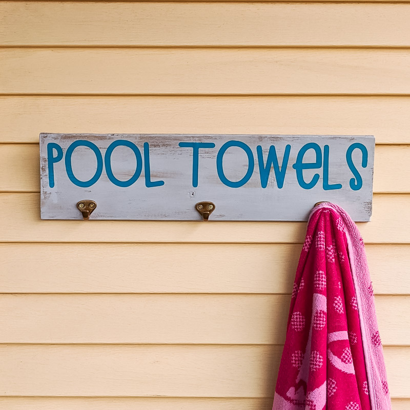 wood sign